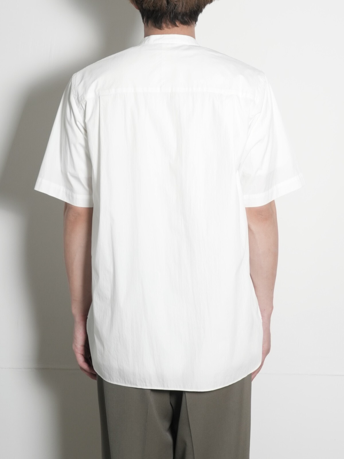 コロン メンズ ダブルポケットS/Sシャツ (コットン×ナイロンタイプライター) 画像11