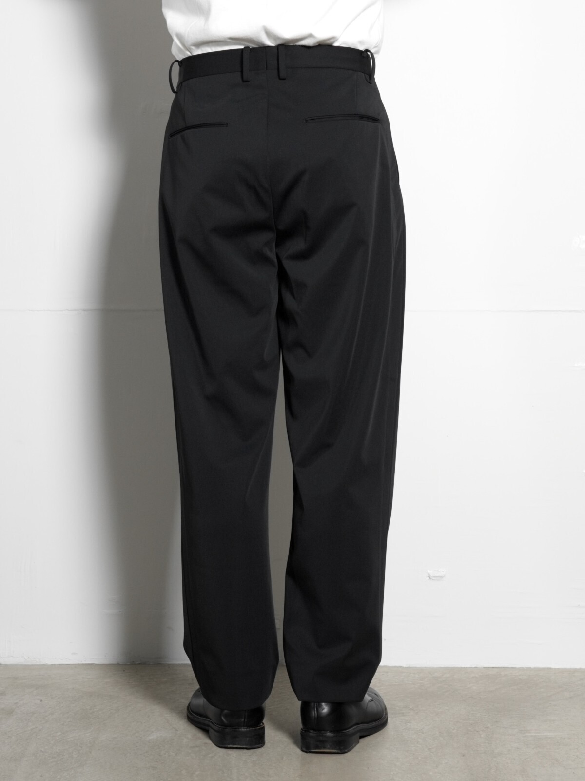 :colon MENS 1out-Pleats Slacks -Stretch Jersey- IMAGE11