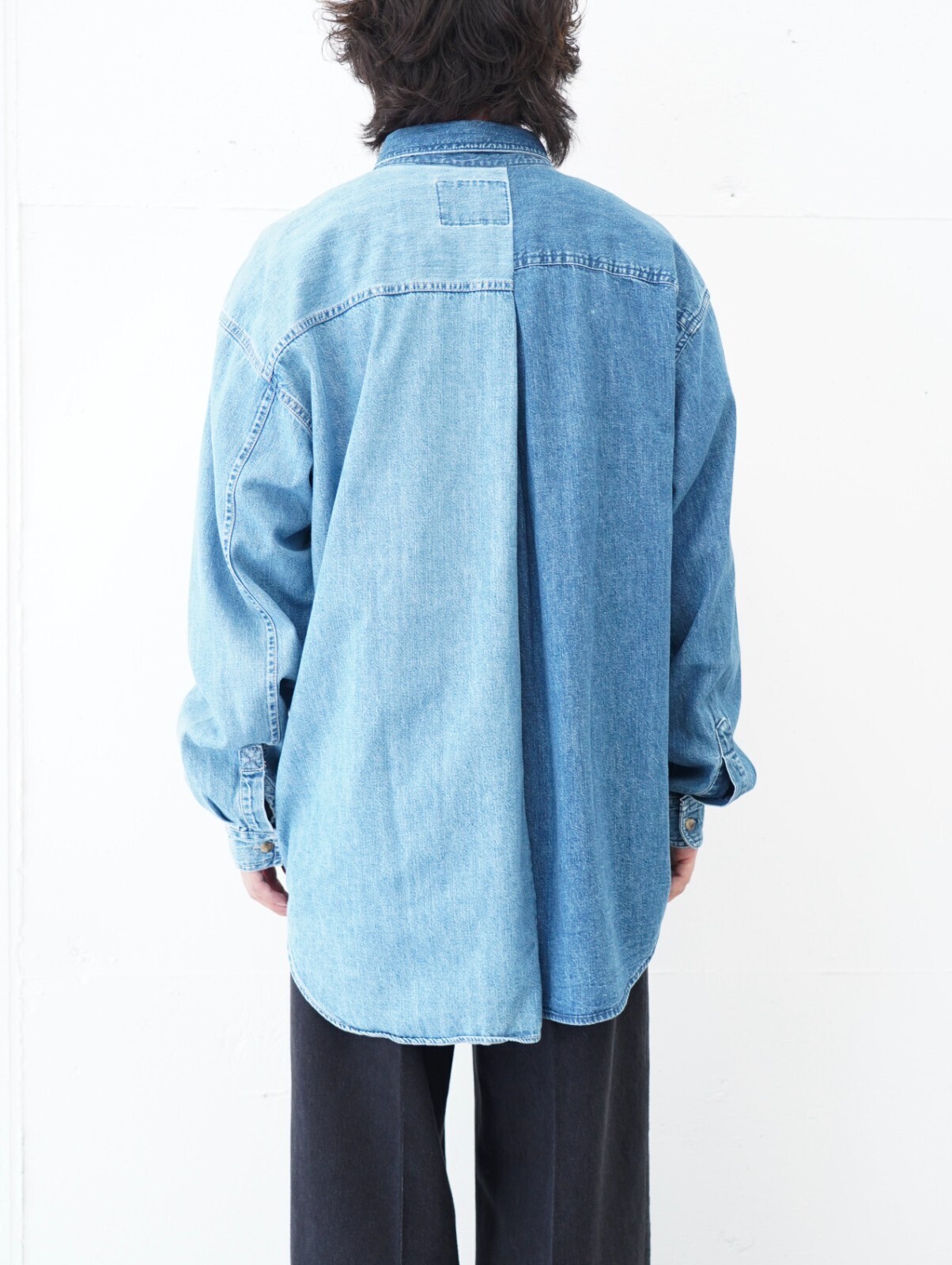 SEVEN BY SEVEN WOMENS & MENS REWORK ASYMMETRY SHIRTS- Base Work - IMAGE3