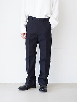 SEVEN BY SEVEN MENS FLARE TROUSERS- Hard twist twill - IMAGE4