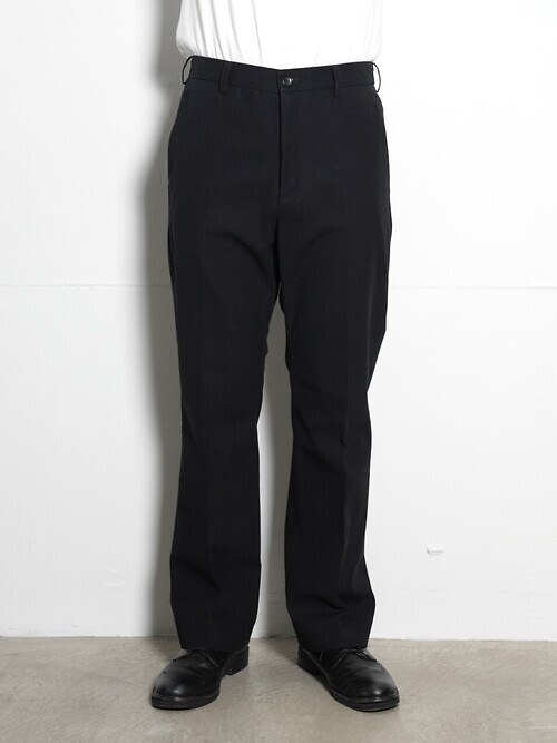 FLARE TROUSERS- Hard twist twill -｜SEVEN BY SEVEN 男士