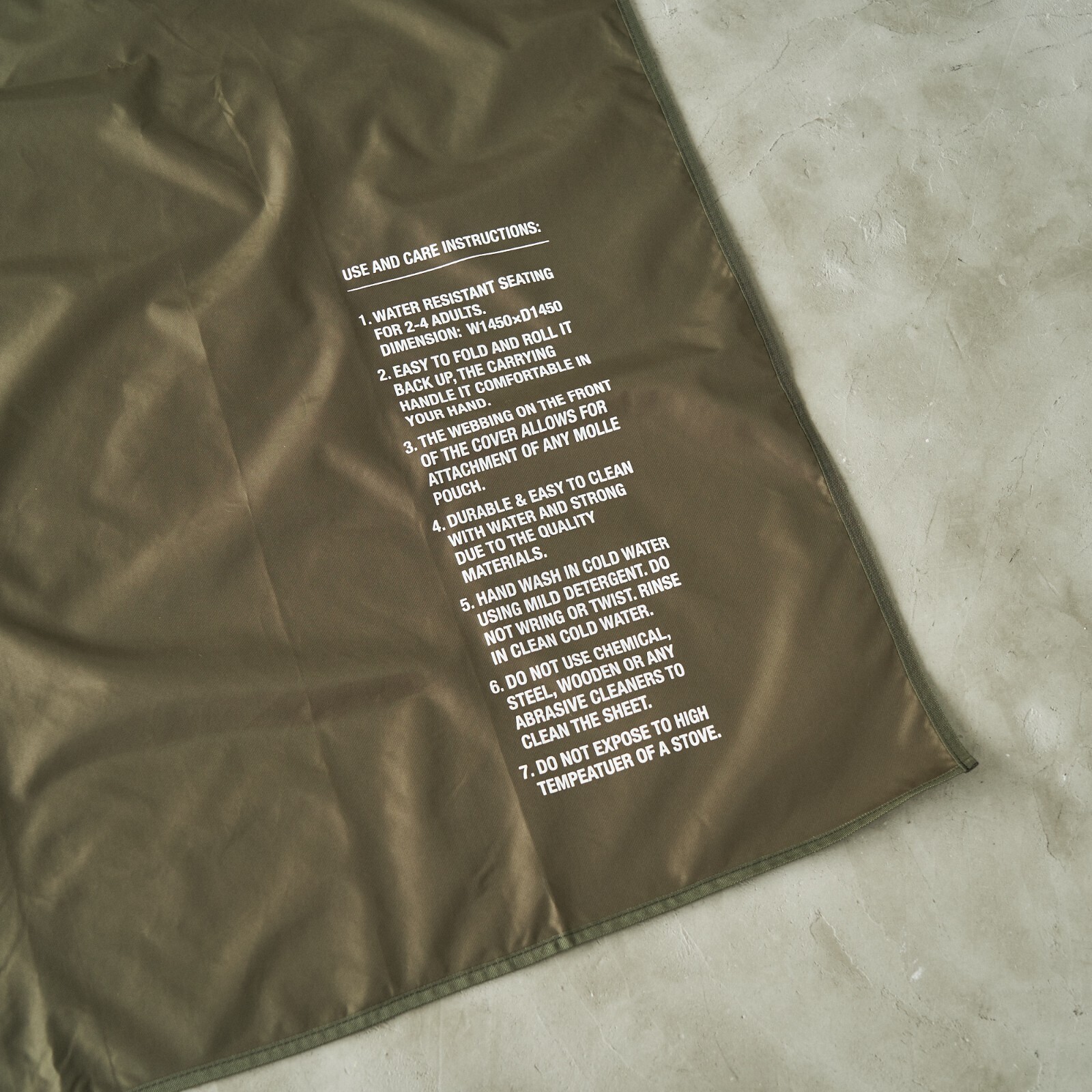 FreshService WOMENS & MENS GROUND SHEET IMAGE7