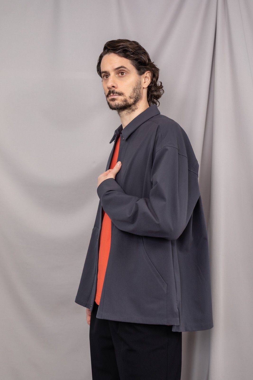 カーリー レディース & メンズ コーチシャツ(カノコ) 画像12