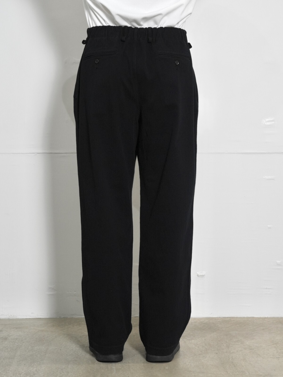 CURLY&Co. 女士 & 男士 DENIM 2TUCK WIDE EZ SLACKS -overdyed-  图片3