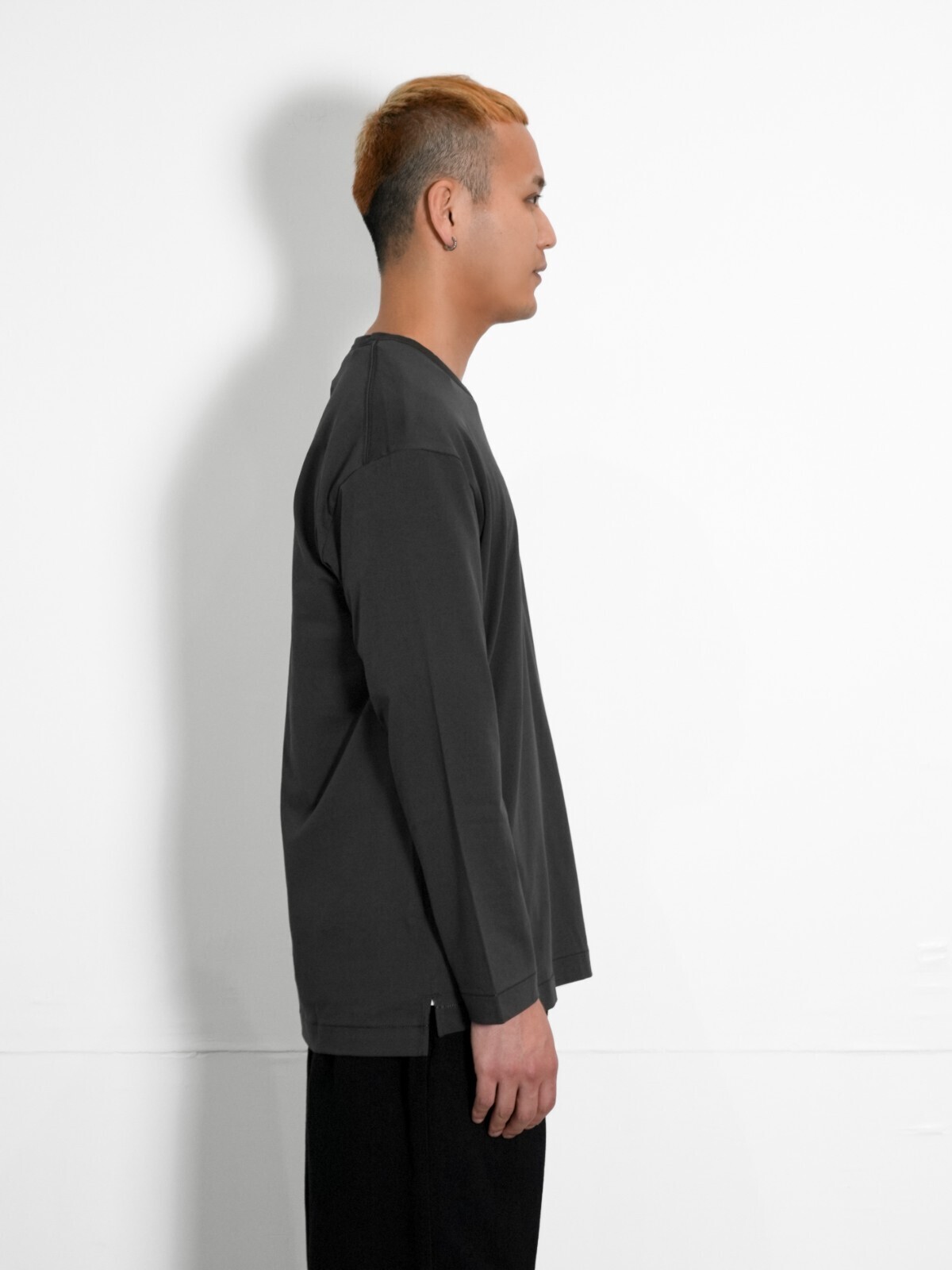 CURLY&Co. WOMENS & MENS CHAIN STITCH TEE L/S IMAGE8