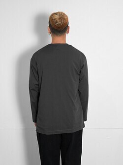 カーリー レディース & メンズ チェーンステッチロングTシャツ 写真9