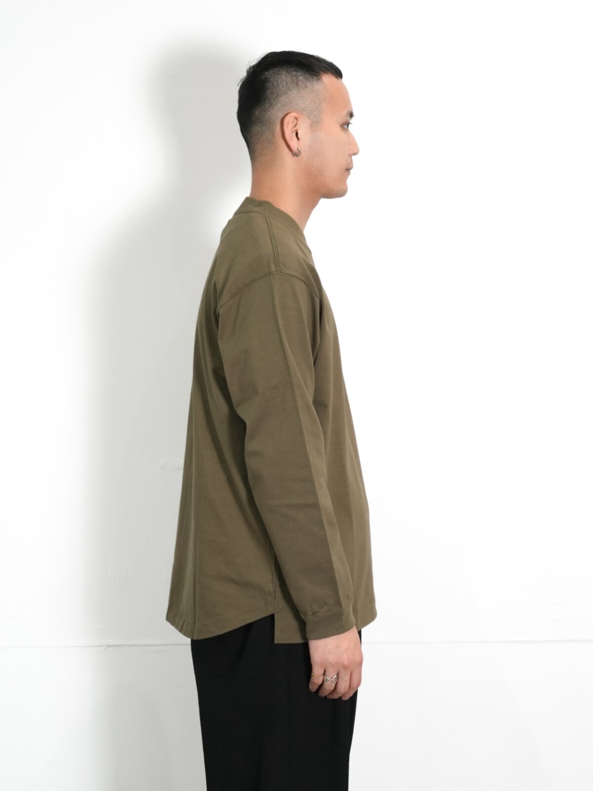 CURLY&Co. 女裝 & 男裝 HEAVY PLATING TEE L/S 圖片2