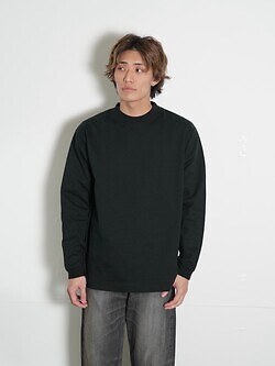 カーリー レディース & メンズ ヘビープレーティングロングTシャツ 写真5