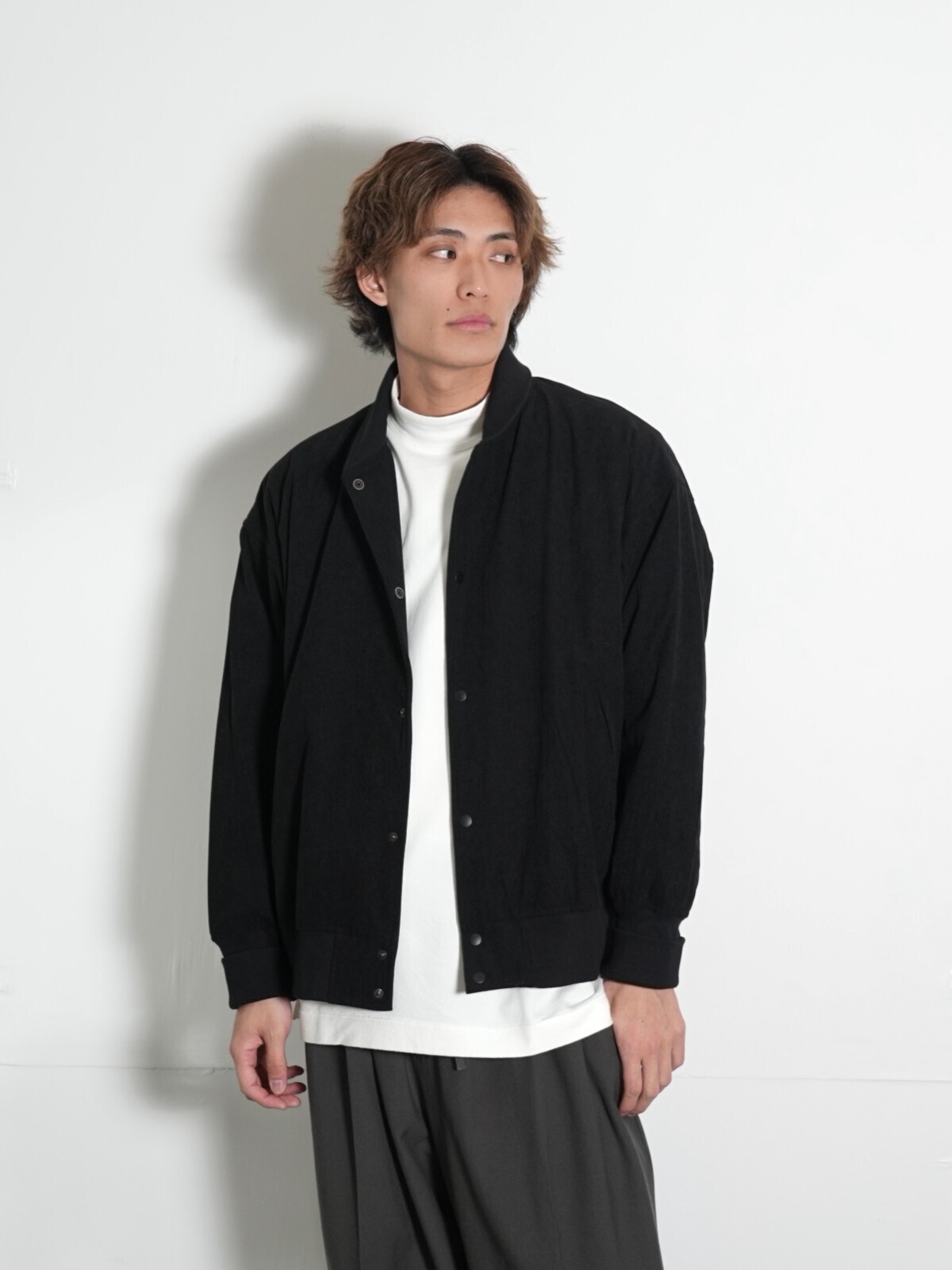 CURLY&Co. 女士 & 男士 TRICOT CORDUROY VARSITY JACKET  圖片9