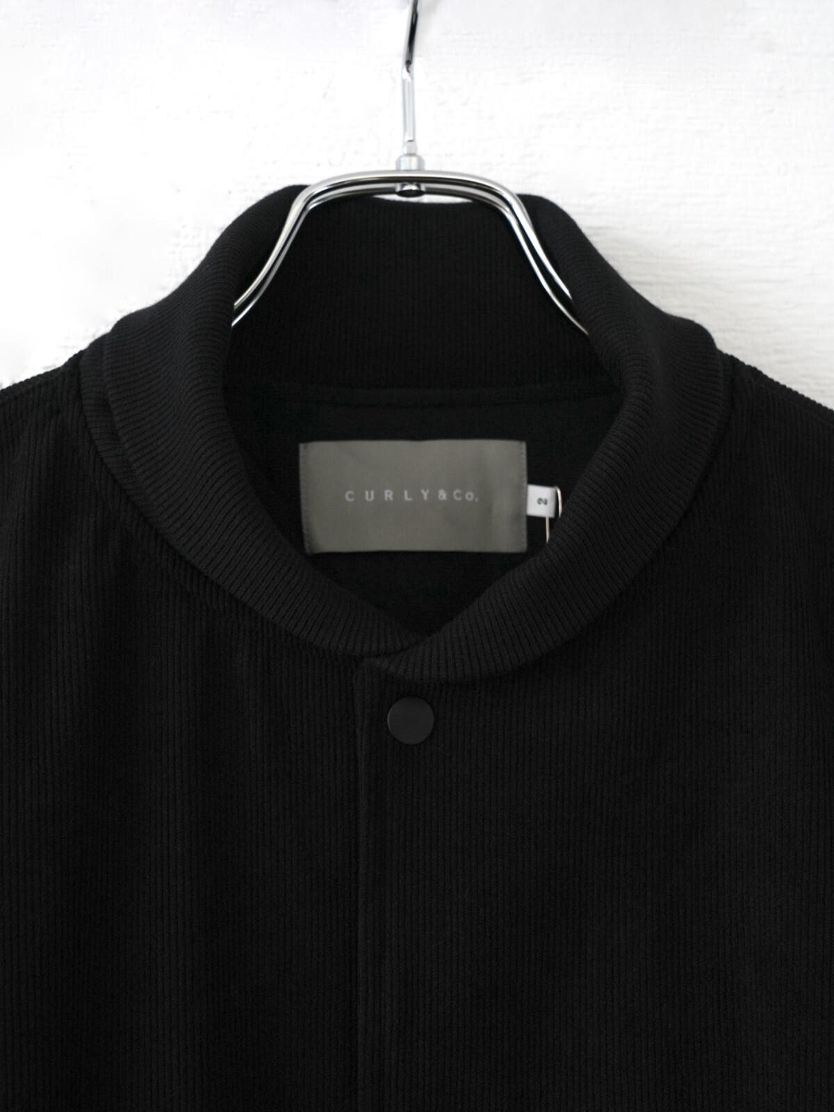 CURLY&Co. 女士 & 男士 TRICOT CORDUROY VARSITY JACKET  圖片3