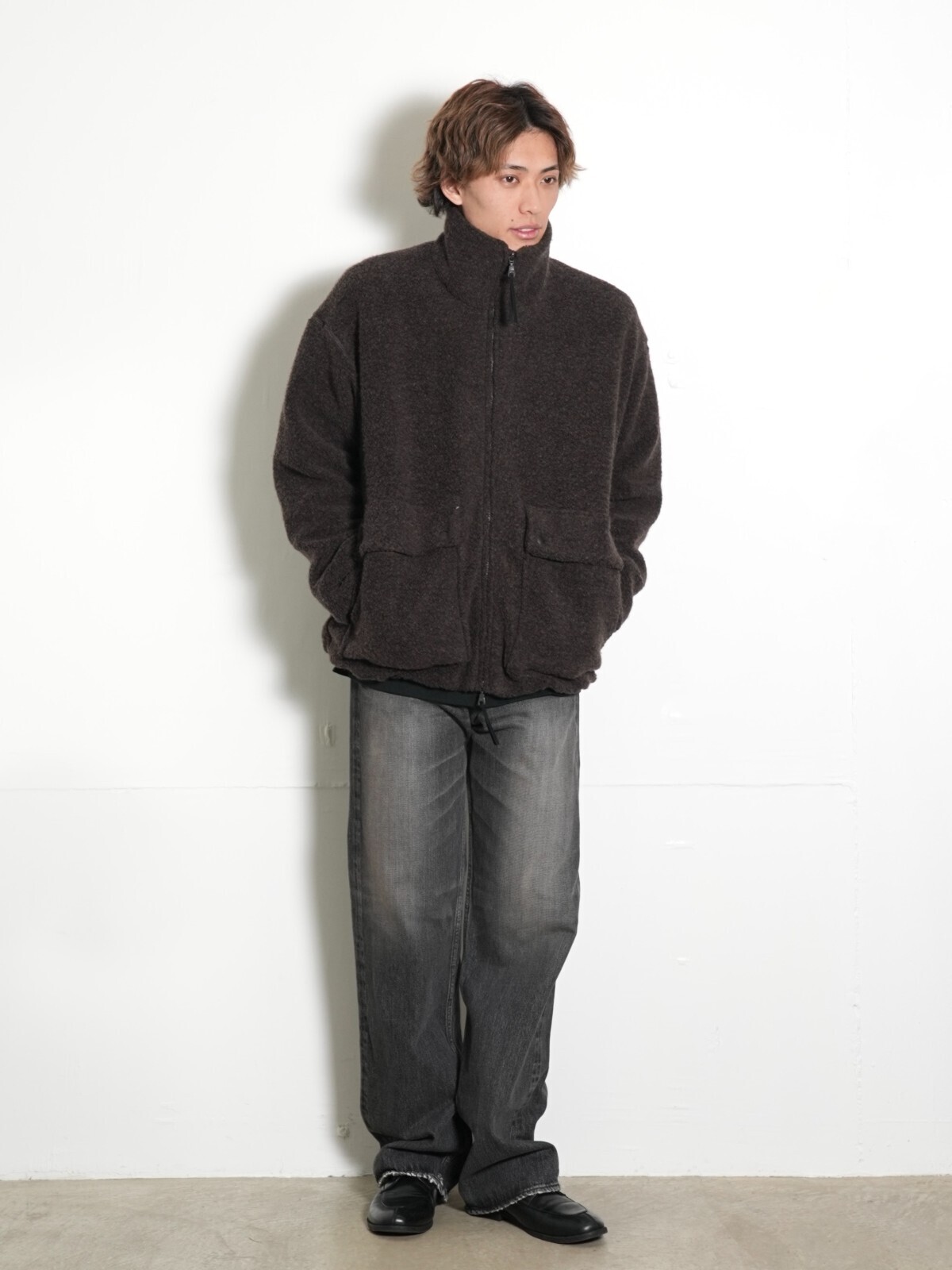CURLY&Co. 女士 & 男士 RECYCLED WOOL TUBE-NECK BLOUSON  图片11