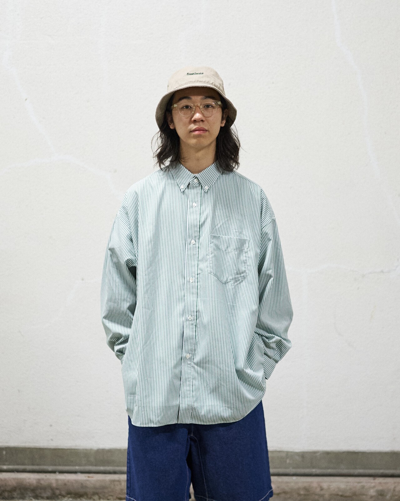 FreshService MENS DRY OXFORD CORPORATE L/S B.D. SHIRT (23SS) IMAGE16