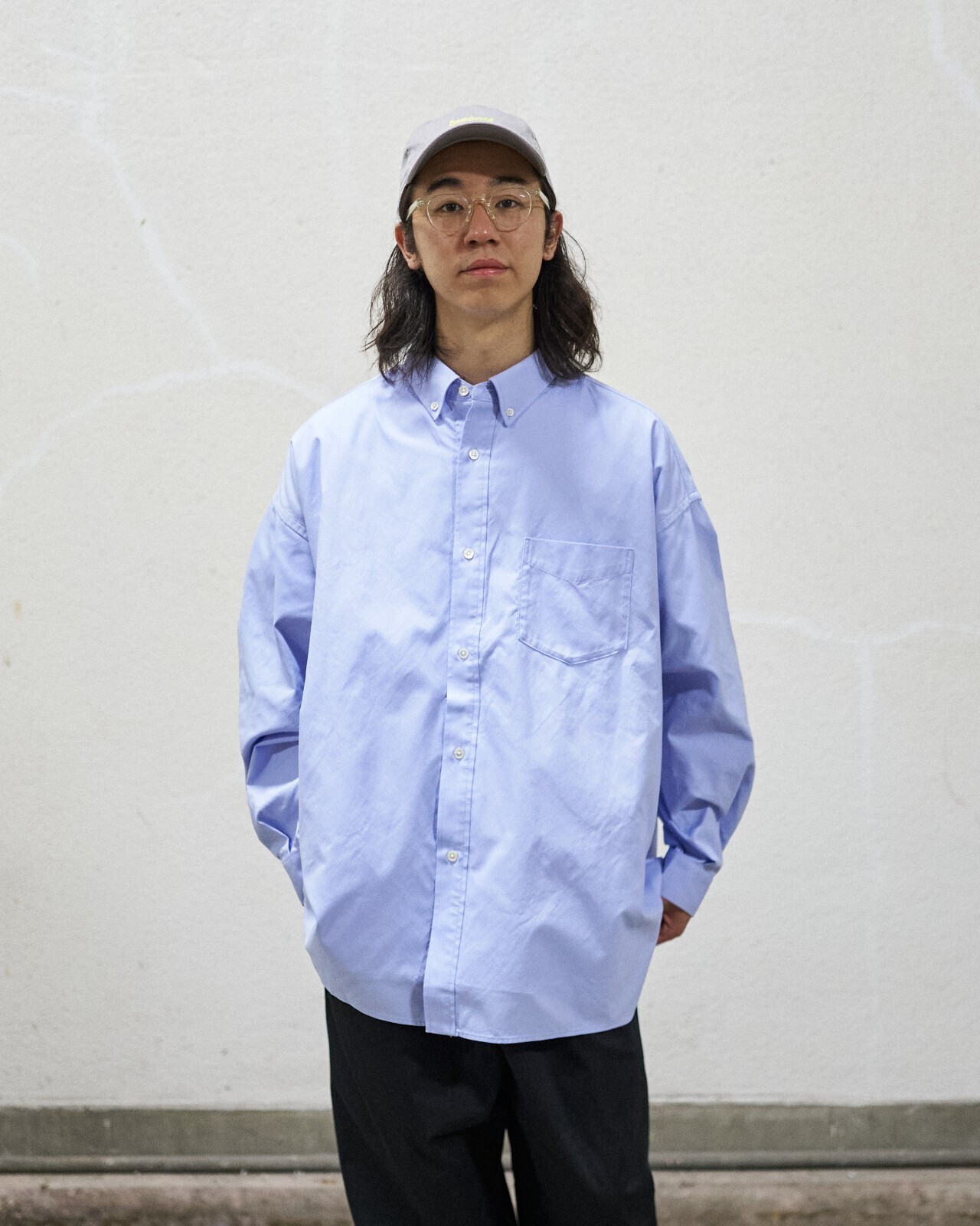 FreshService MENS DRY OXFORD CORPORATE L/S B.D. SHIRT (23SS) IMAGE10