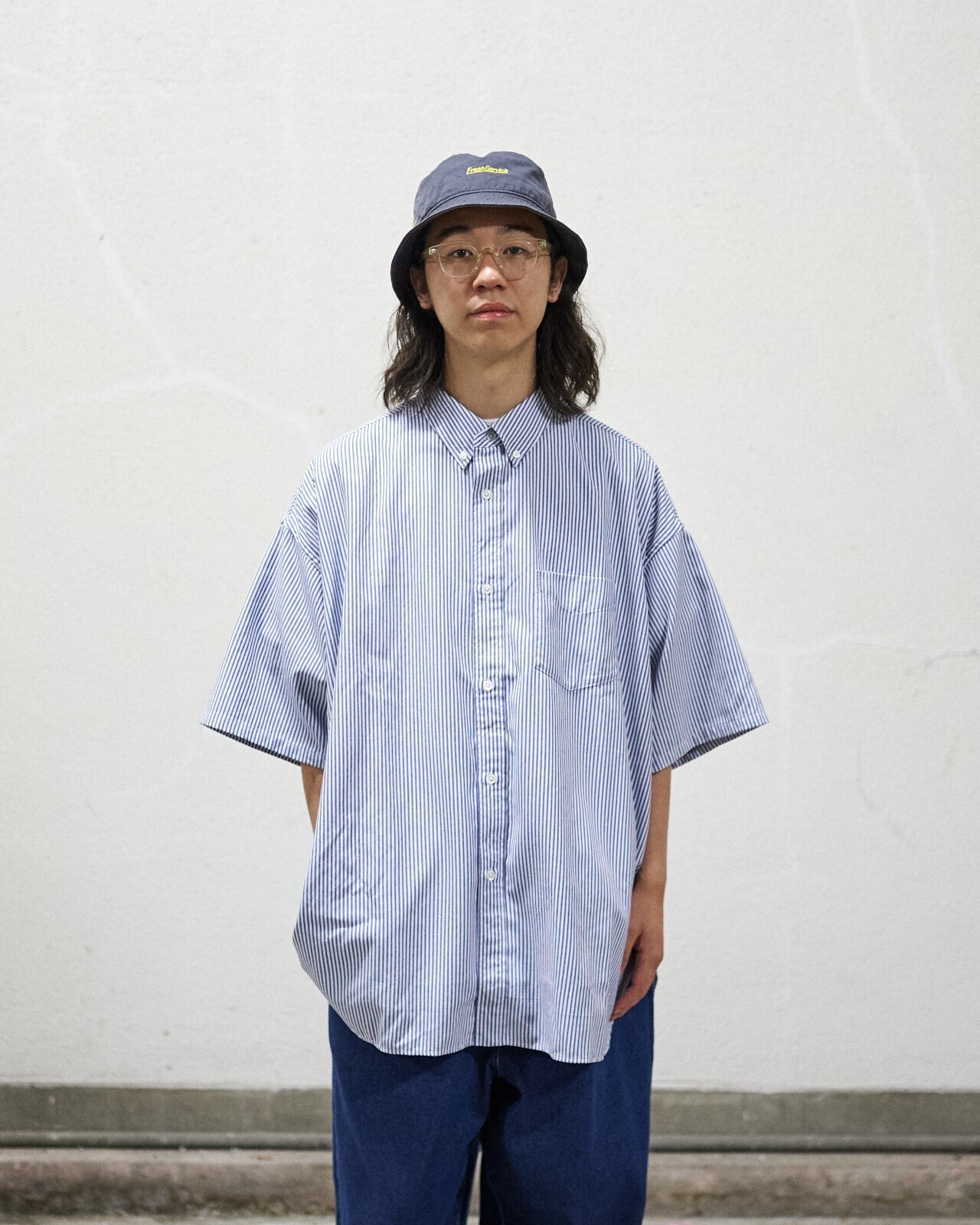 FreshService MENS DRY OXFORD CORPORATE S/S B.D. SHIRT (23SS) IMAGE17