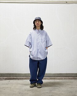 FreshService MENS DRY OXFORD CORPORATE S/S B.D. SHIRT (23SS) IMAGE21