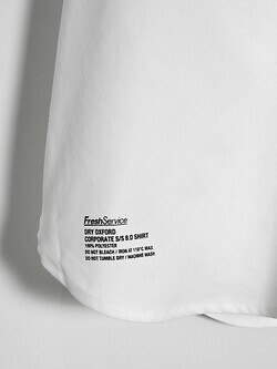フレッシュサービス メンズ ドライオックスフォード コーポレートボタンダウンシャツ(半袖) 写真10