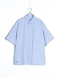 フレッシュサービス メンズ ドライオックスフォード コーポレートボタンダウンシャツ(半袖) 写真2