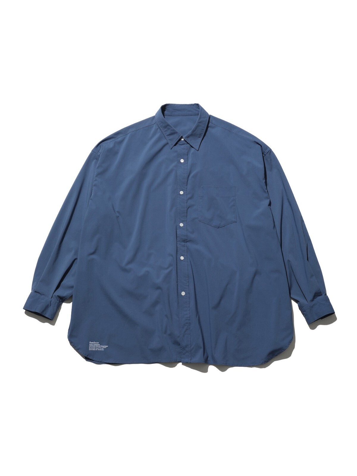 FreshService MENS MICRO TYPEWRITER CORPORATE L/S REGULAR COLLAR SHIRT IMAGE1