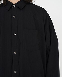 FreshService MENS MICRO TYPEWRITER CORPORATE L/S REGULAR COLLAR SHIRT IMAGE14