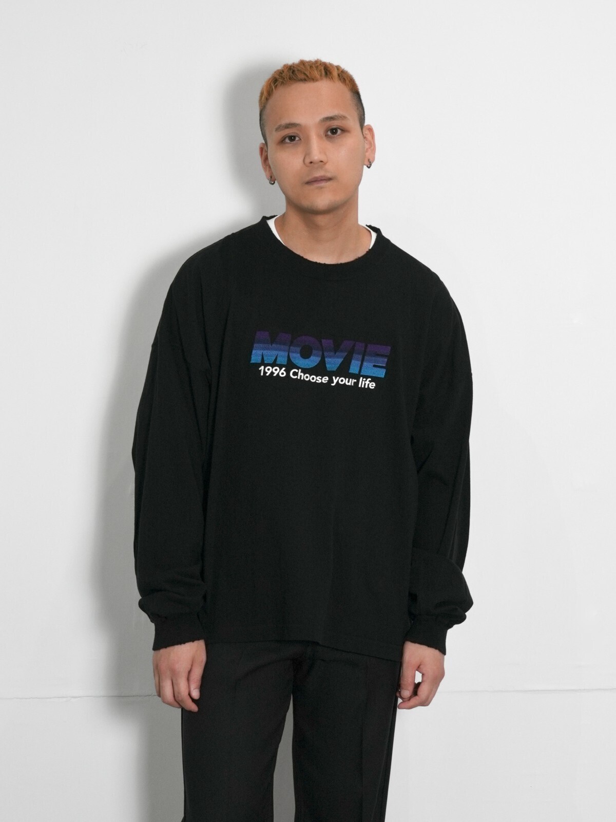 ダイリク レディース & メンズ ”MOVIE” ロングTシャツ 画像12