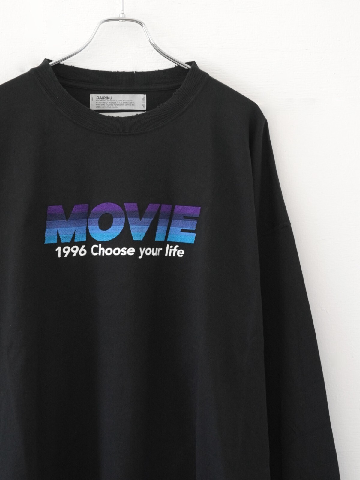 ダイリク レディース & メンズ ”MOVIE” ロングTシャツ 画像8