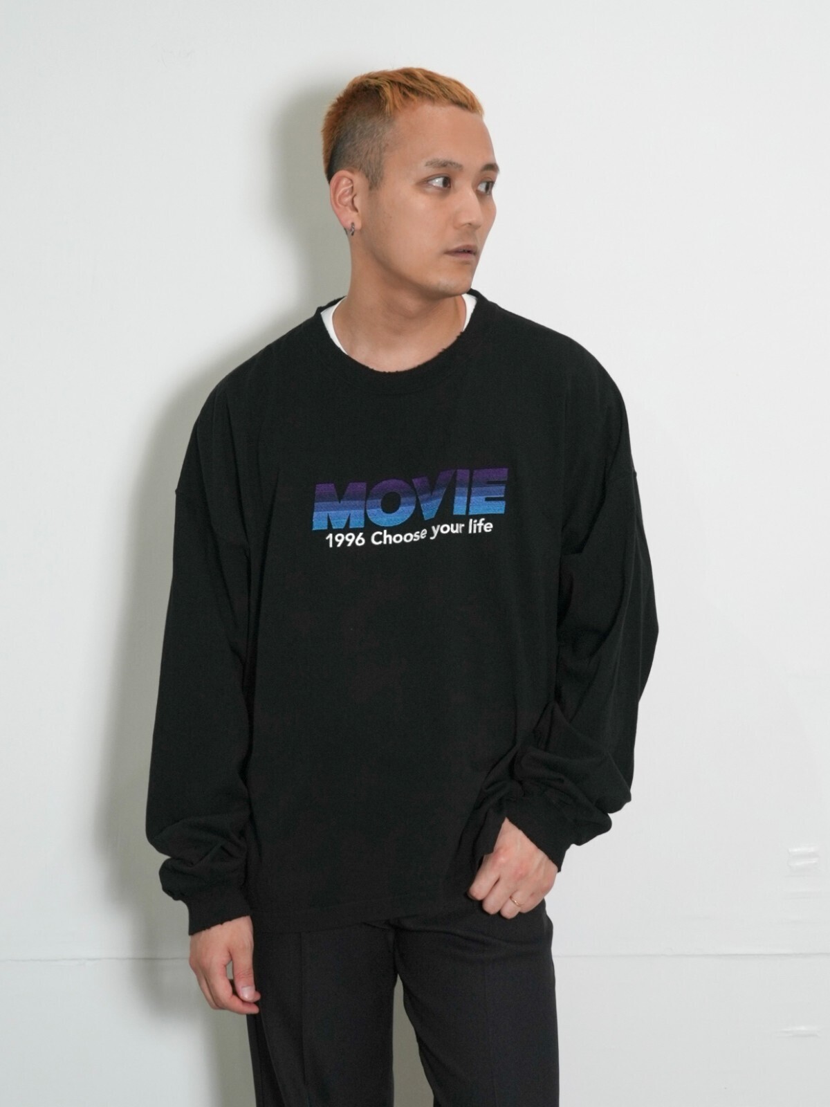 ダイリク レディース & メンズ ”MOVIE” ロングTシャツ 画像13