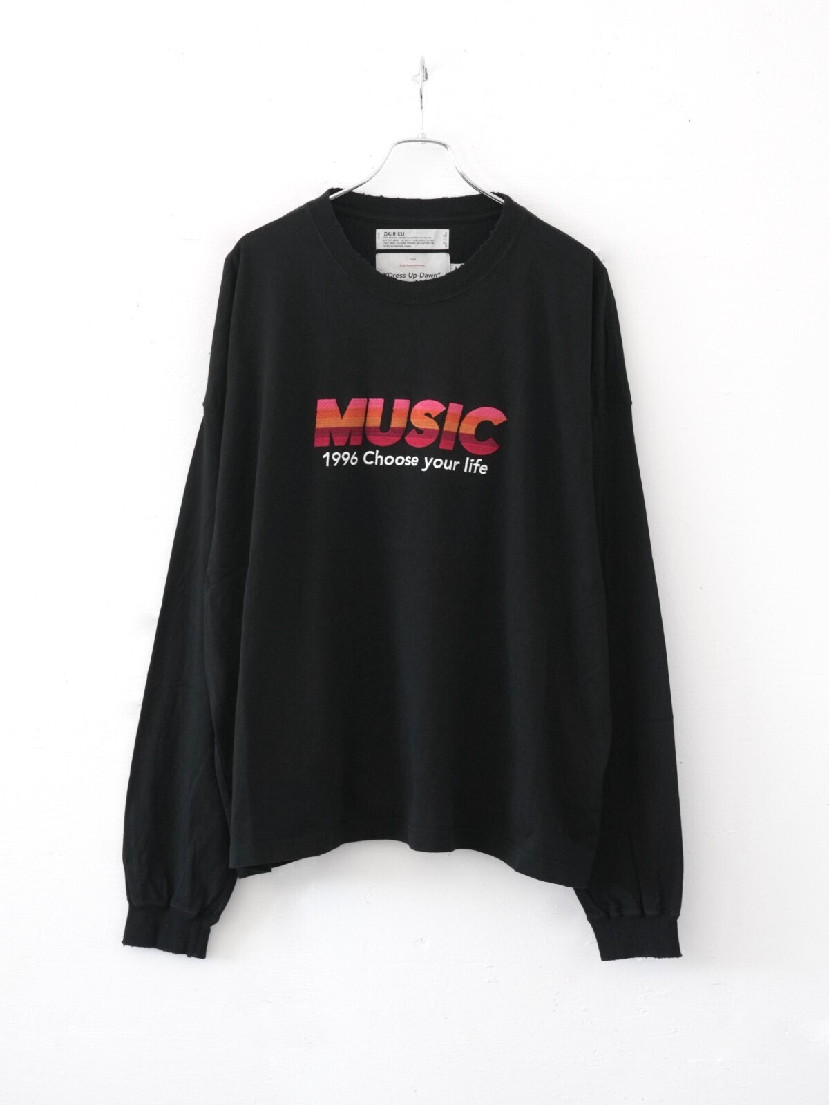 DAIRIKU 女士 & 男士 “MUSIC” tee 圖片10