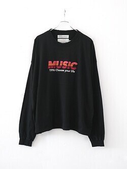 ダイリク レディース & メンズ ”MUSIC” ロングTシャツ 写真10