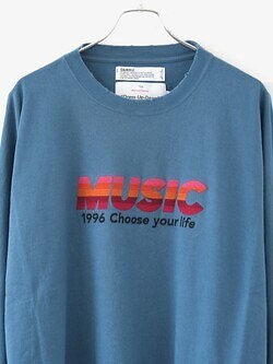 ダイリク レディース & メンズ ”MUSIC” ロングTシャツ 写真5