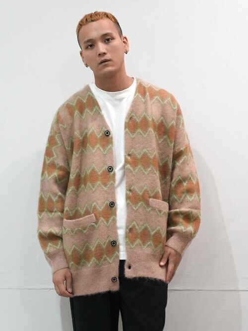 Mohair Border Cardigan｜DAIRIKU 여성 & 남성