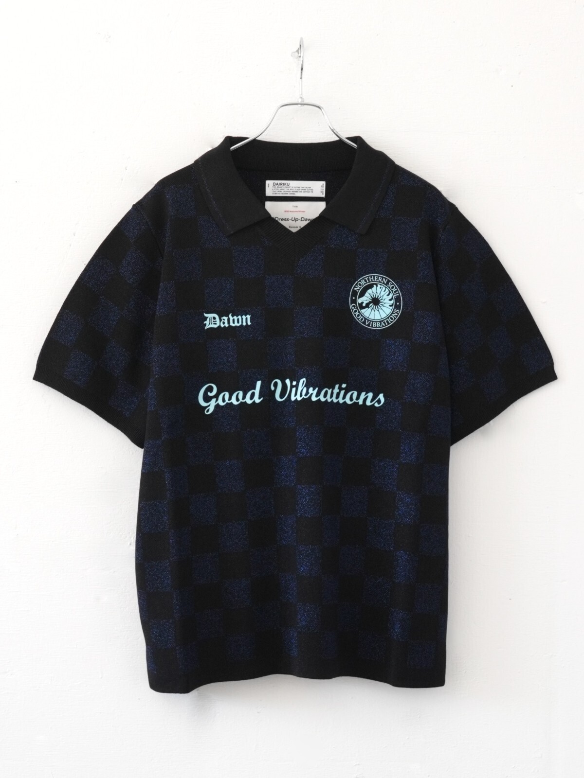 ダイリク レディース & メンズ ラメ サッカーユニフォーム ニットプルオーバー 画像10