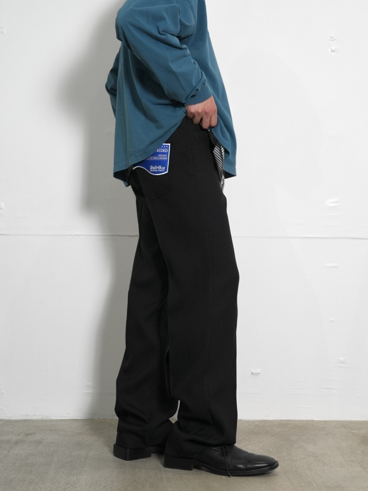 DAIRIKU 男士 "Straight" Pressed Pants (23AW) 图片9