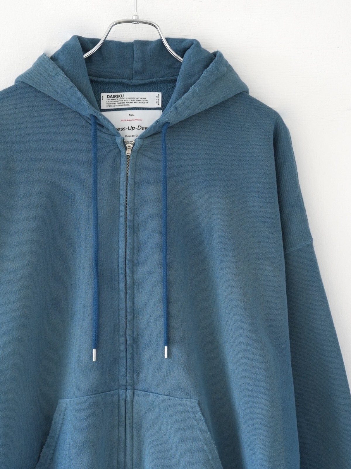 Water-repellent Vintage Wash Hoodie