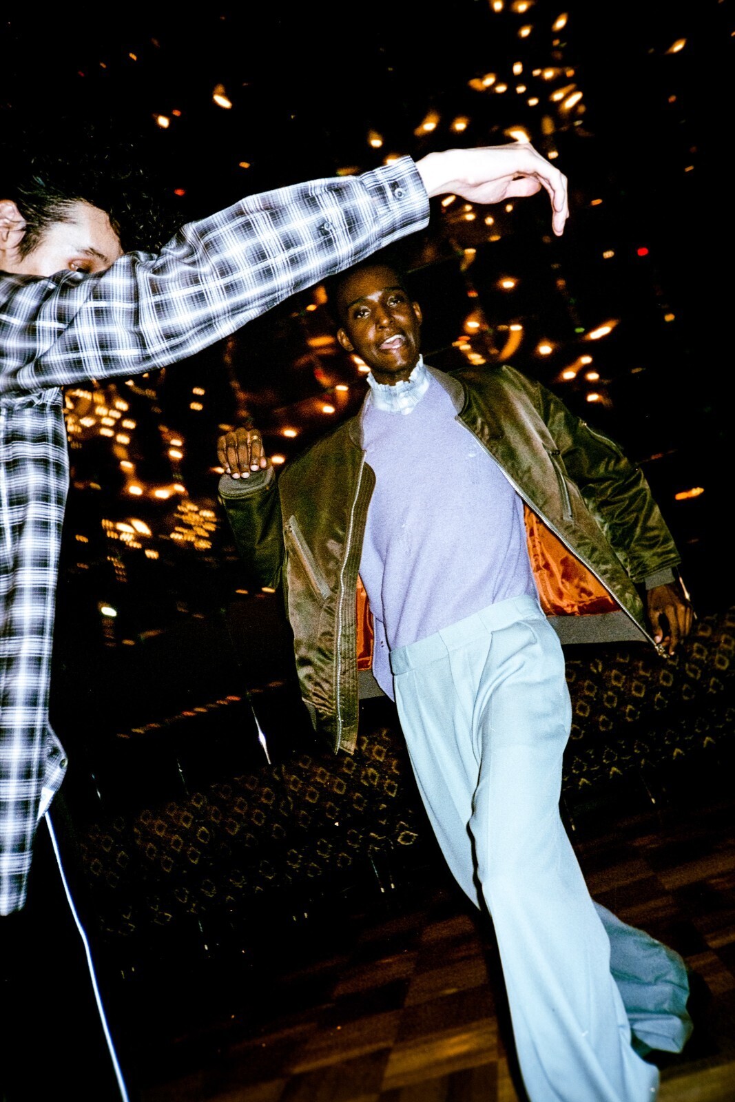 DAIRIKU 男士 "Terri" Tiedye Flight Jacket 图片10