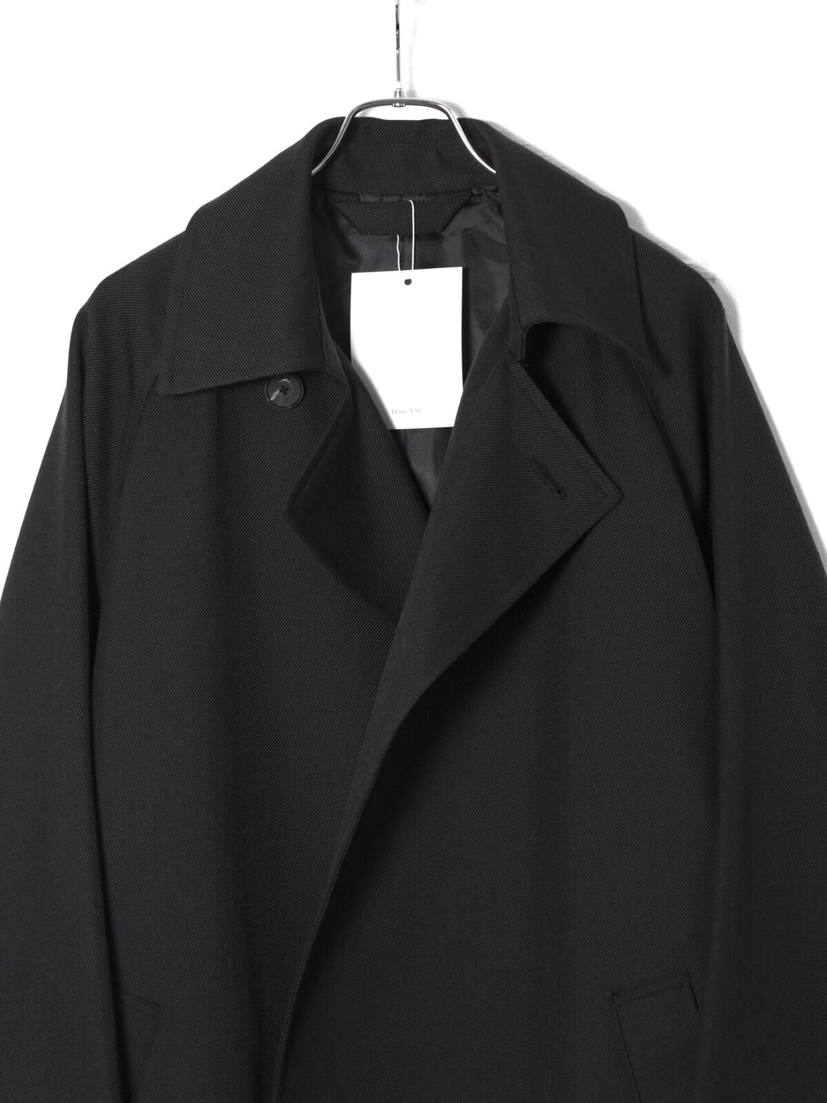 Blanc YM 女士 & 男士 Short Trench Coat 图片8