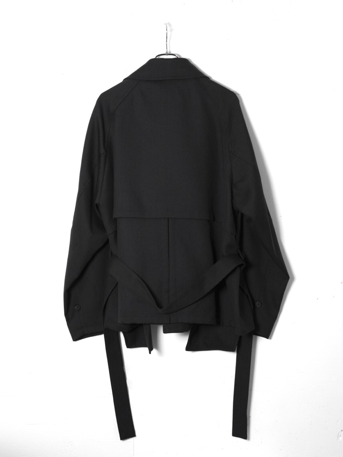 Blanc YM 女士 & 男士 Short Trench Coat 图片11