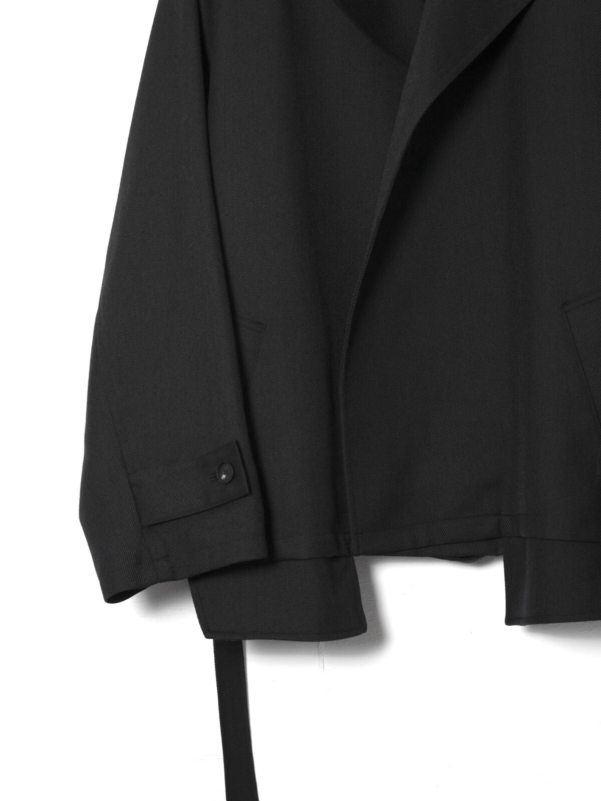 Blanc YM 女士 & 男士 Short Trench Coat 图片9