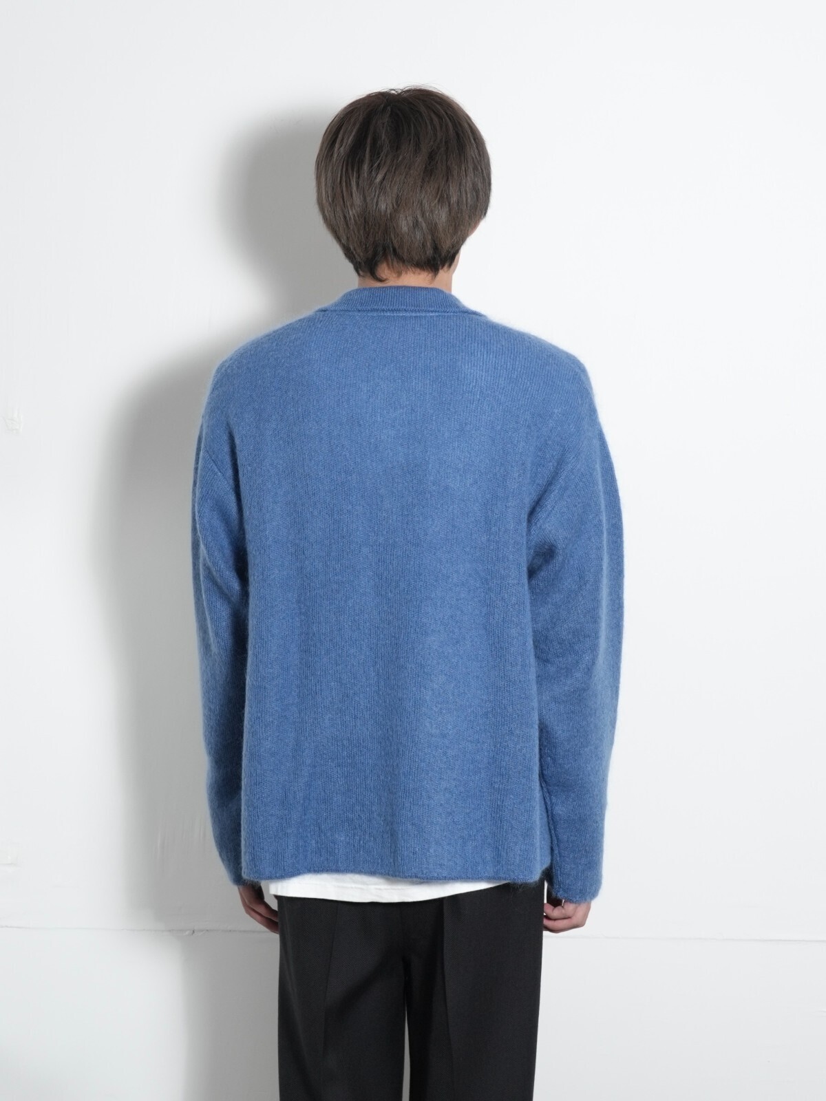 Blanc YM 女士 & 男士 Kid Mohair Knit Shirt 图片16