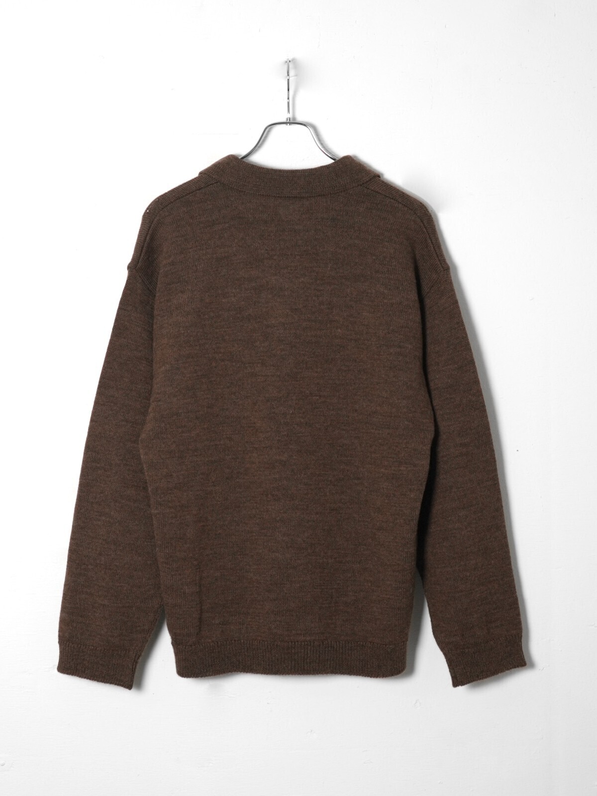 Blanc YM 女士 & 男士 Wool Knit Skipper Shirt 图片10