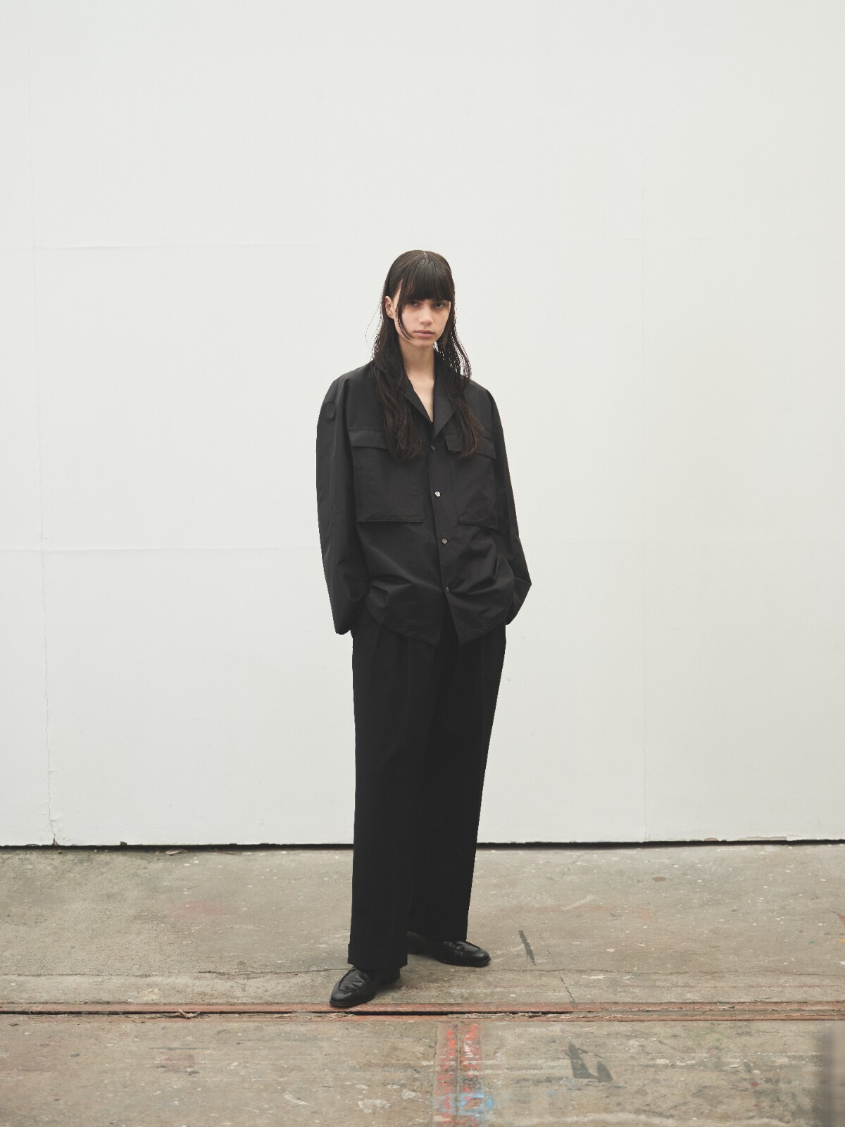 Blanc YM 女裝 & 男裝 Wide Easy Trousers 圖片21