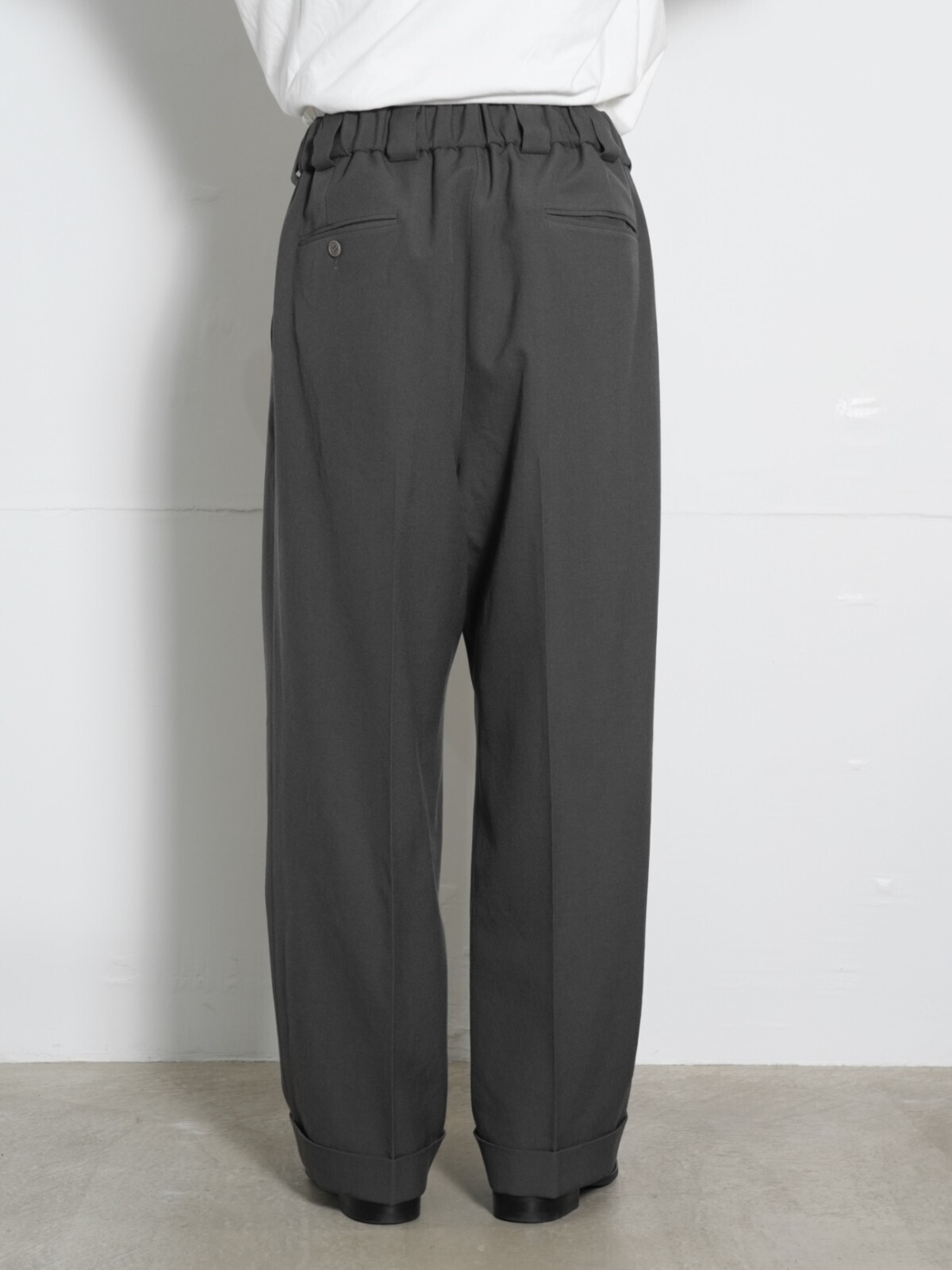 Blanc YM 女裝 & 男裝 Wide Easy Trousers 圖片9