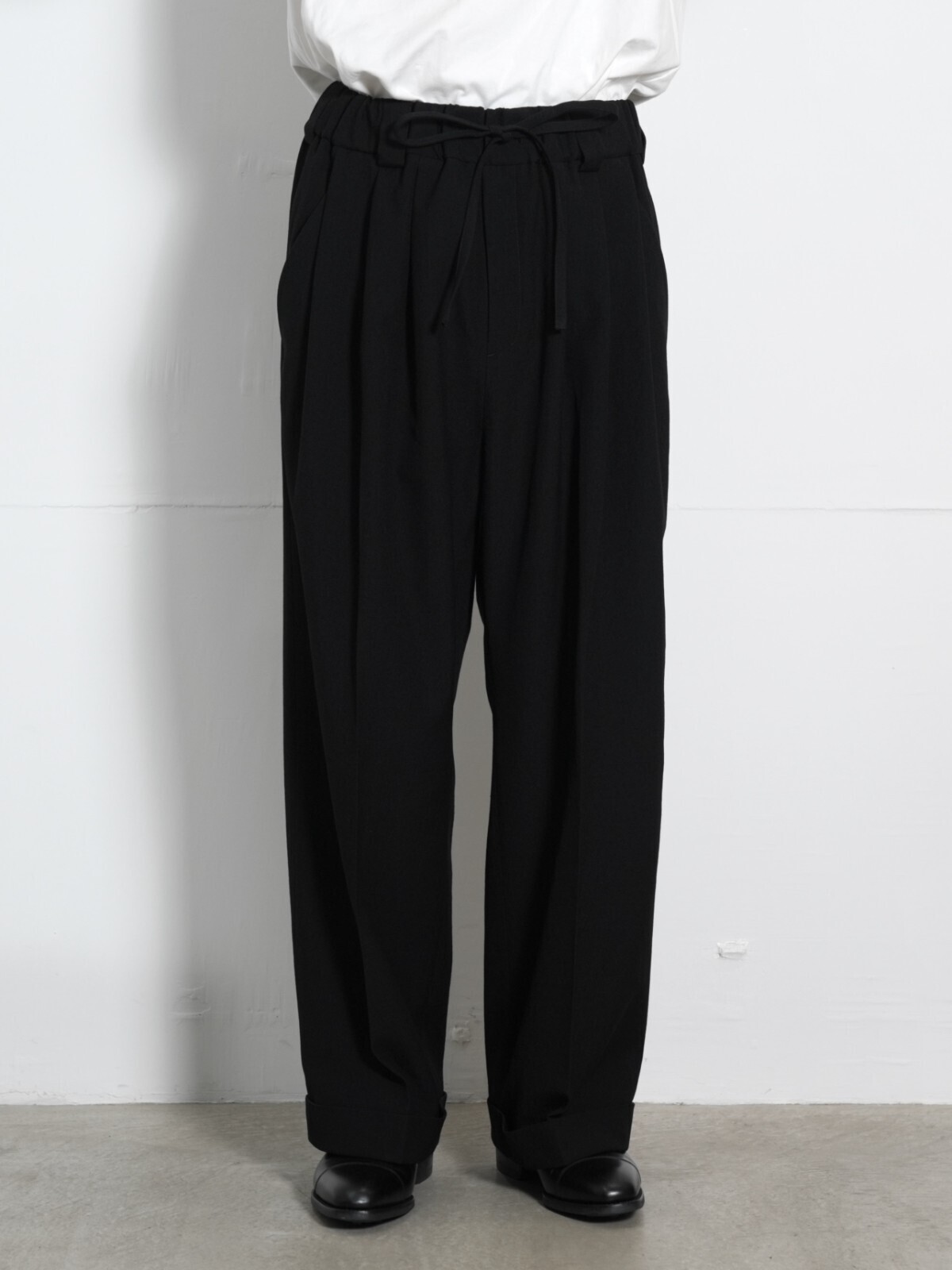 Blanc YM 女裝 & 男裝 Wide Easy Trousers 圖片16