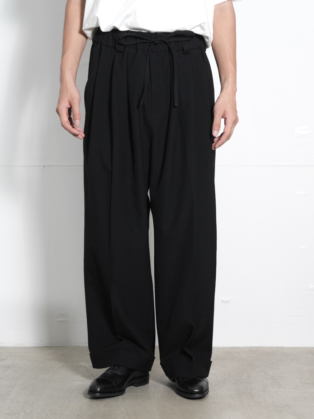 Blanc YM 女裝 & 男裝 Wide Easy Trousers 圖片11