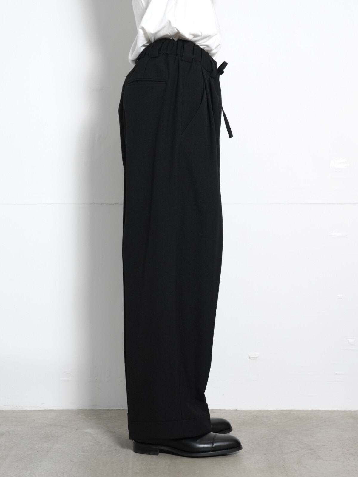 Blanc YM 女裝 & 男裝 Wide Easy Trousers 圖片17