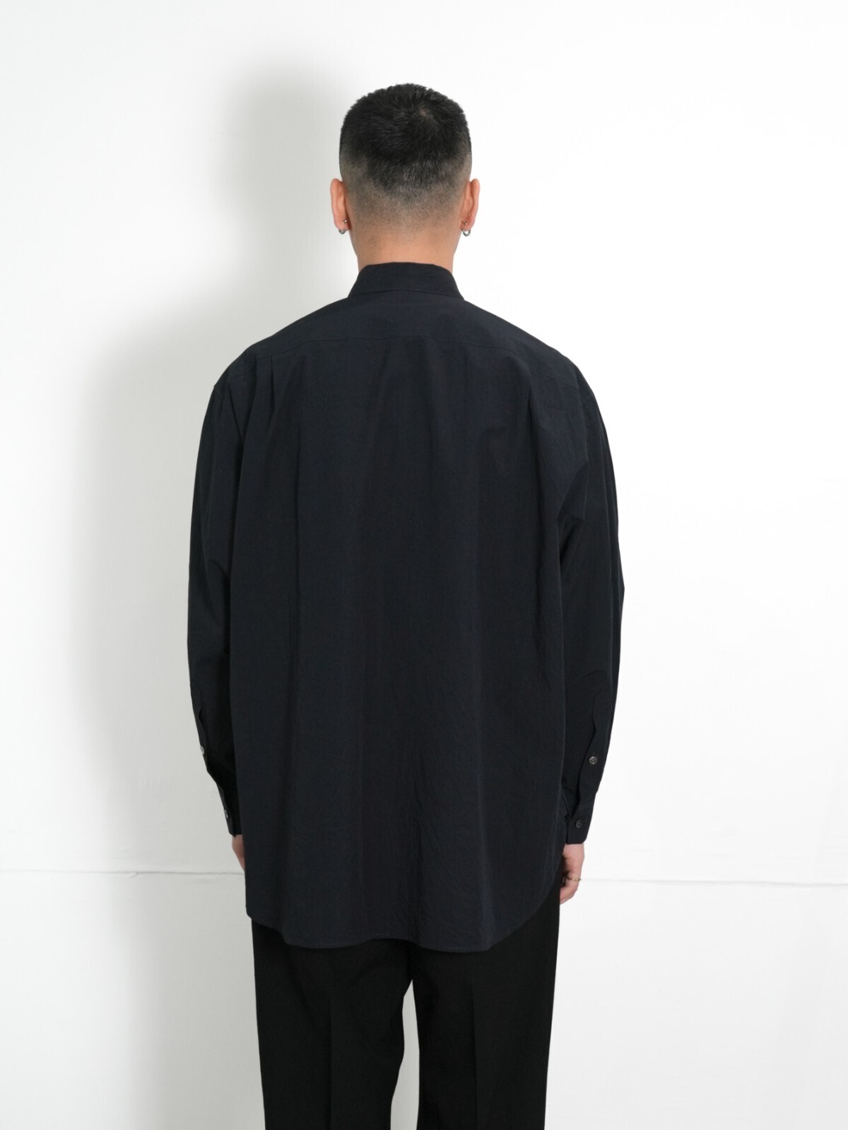 Blanc YM WOMENS & MENS Cotton Wide Shirts IMAGE3