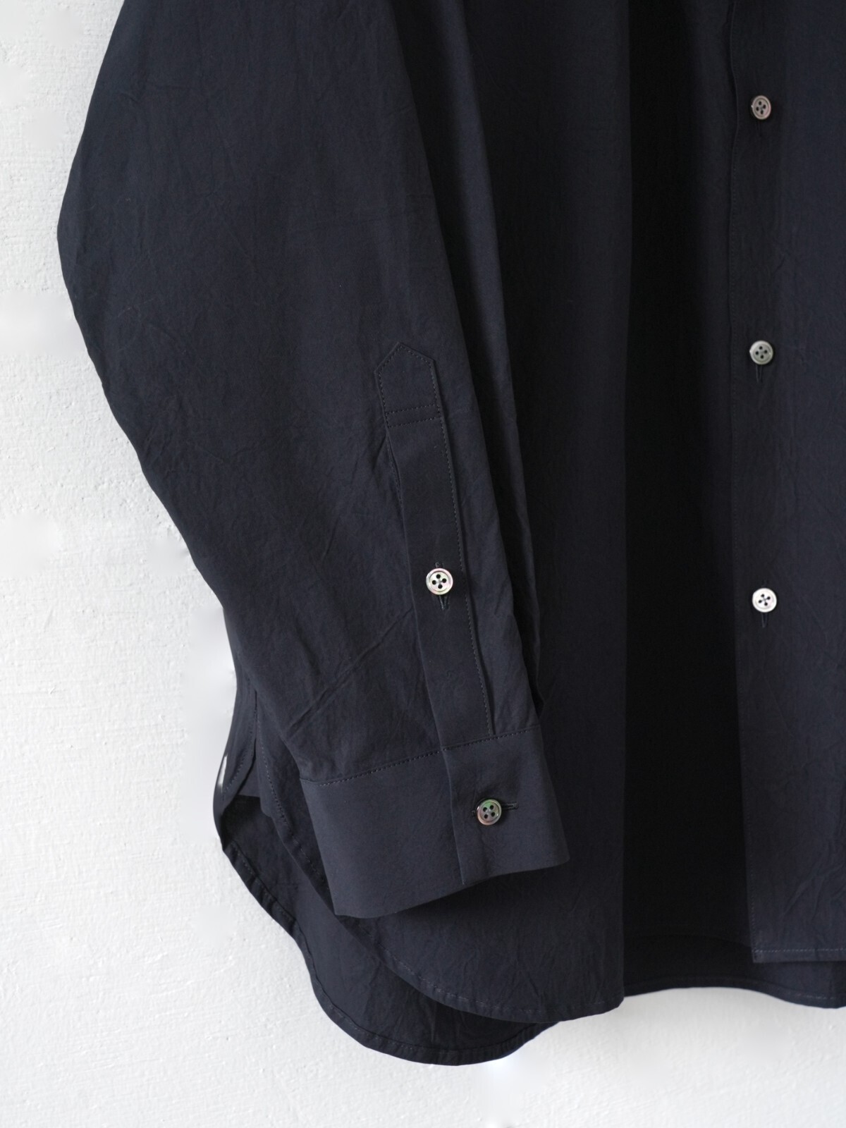 Blanc YM WOMENS & MENS Cotton Wide Shirts IMAGE8