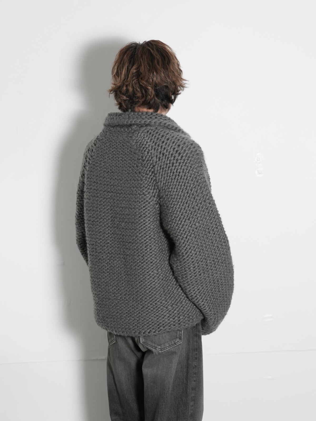 Blanc YM 女士 & 男士 Wool Knit Hand Skipper Shirt 圖片8