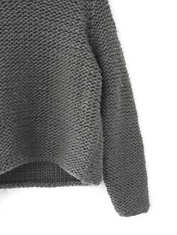 Blanc YM WOMENS & MENS Wool Knit Hand Skipper Shirt IMAGE4