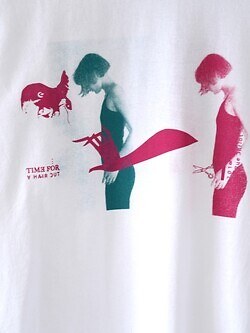 ミスターイット レディース & メンズ シルクスクリーンプリントTシャツ(4刷) 写真3