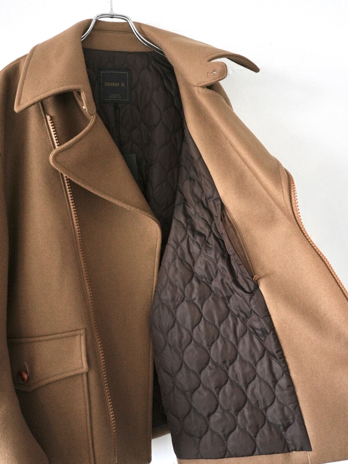 mister it. WOMENS & MENS Manu (23AW COAT) IMAGE16